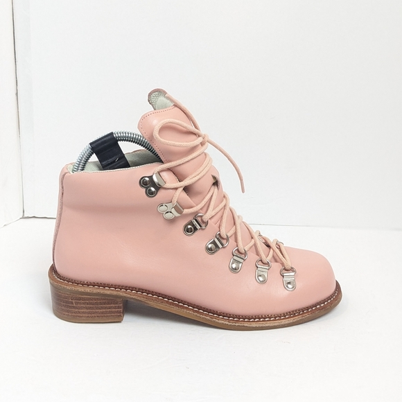 Jeffrey Campbell leather lace up boots - Picture 2 of 16